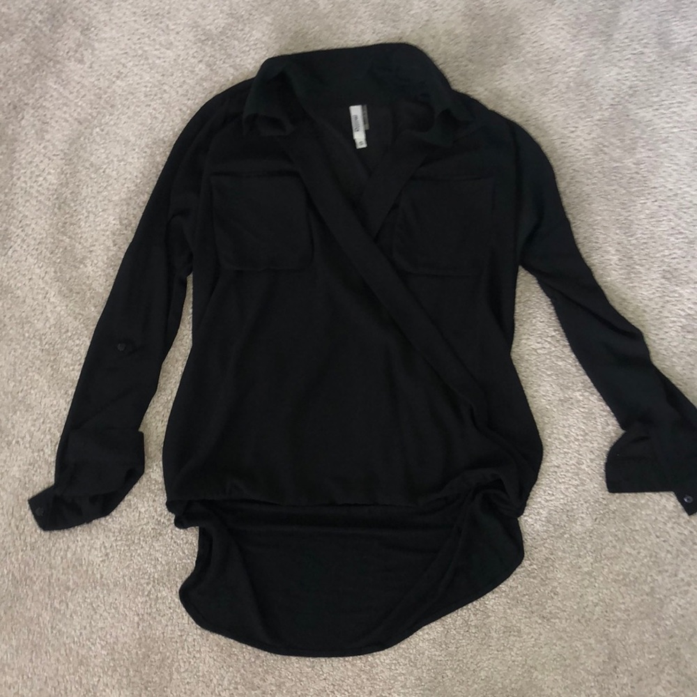 lightweight blouse (black)